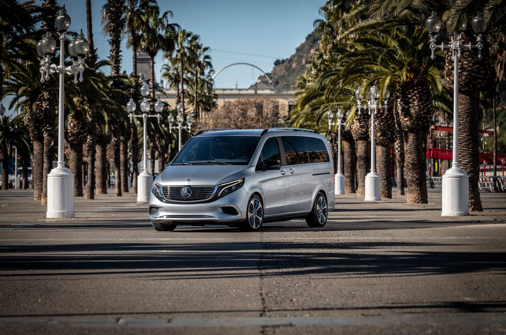 Mercedes-Van: der Concept EQV in Barcelona