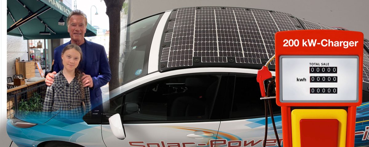 Montag-News: Tankstellen zu Ladestationen, Greta fährt Model 3, Jobkiller Elektromobilität, Solarzellen-Prius