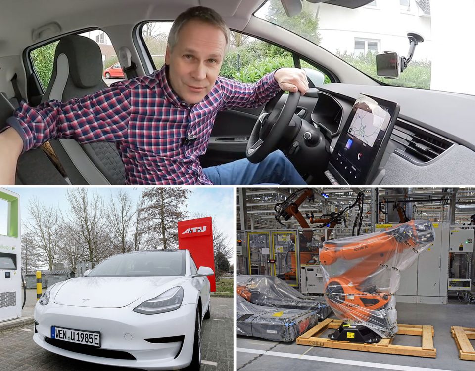 Weekend-News: A.T.U. sponsert Tesla Event, Deutsche Verkehrspolitik gefährdet Klimaziele, Kuka baut Batterie-Pack-Linie, Ifo-Chef glaubt an Auto-Boom