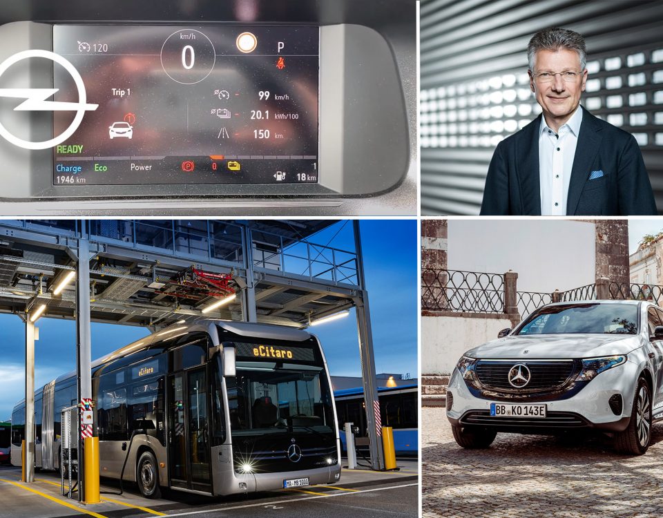 Freitag Kompakt: Corsa-e mit 135 km/h, Daimler Gelenkbus mit Festkörperbatterie, Mercedes EQC im Abo, VWs Feststoffzellen-Batterie, Conti-Chef für H2-Pkw