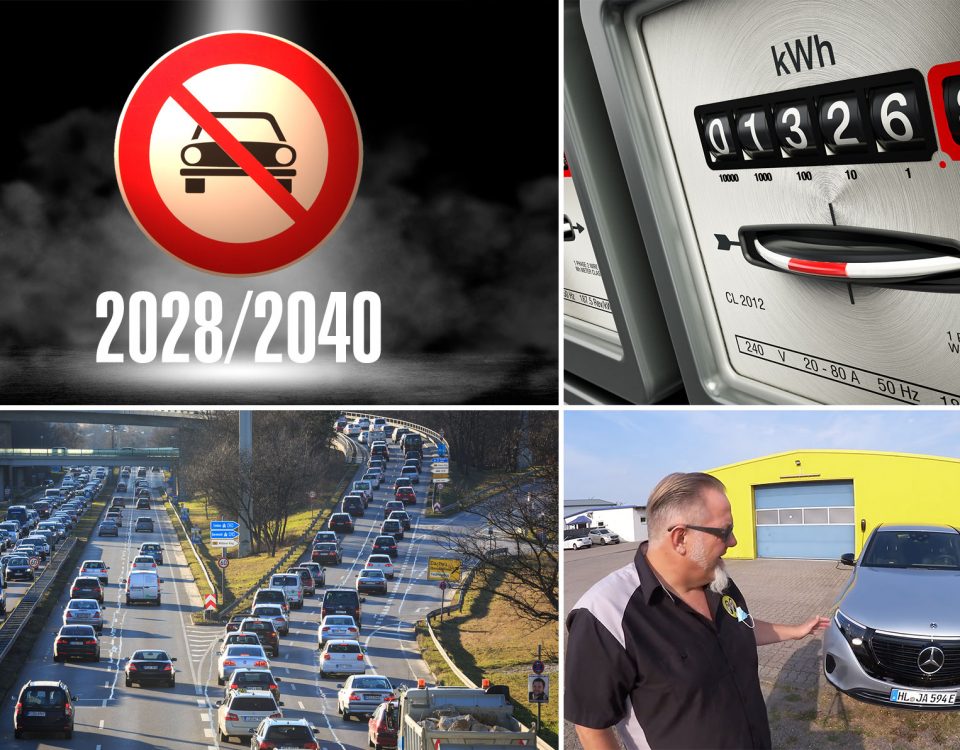 Mittwoch Kompakt: Stromexporte und -importe, Mercedes EQC im Test, City-Maut in München, Greenpeace will Verbrenner ab 2028 verbannen