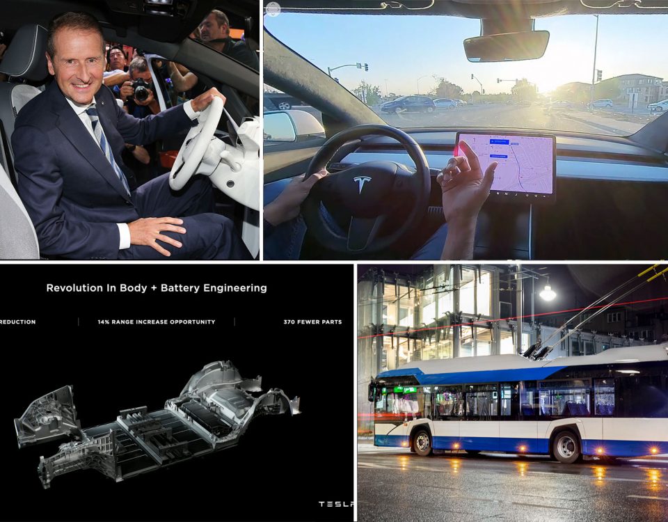 Donnerstag Kompakt: 360°-Video mit Tesla FSD-Autopilot, Skateboard-Architektur demnächst passé, Politiker und "Technologieoffenheit", Tesla-Rückruf in China