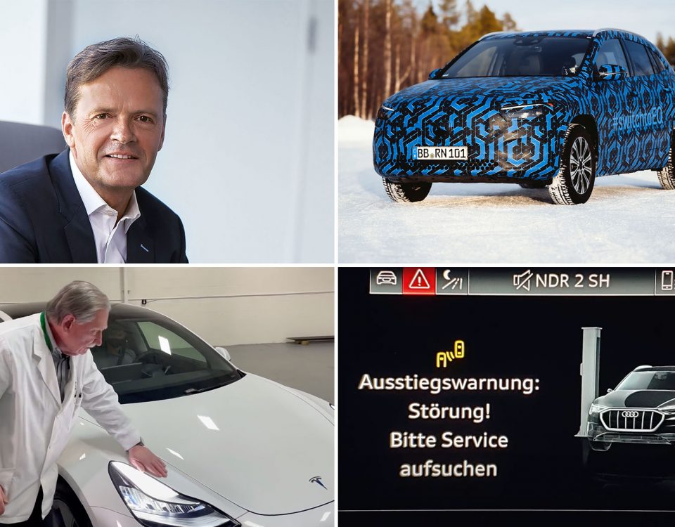 Montag Kompakt: Audi e-tron Montagsauto, Sandy Munro checkt 2021er Tesla Model 3, Daimler Entwicklungsvorstand im Interview, SUVs und CO2-Emissionen