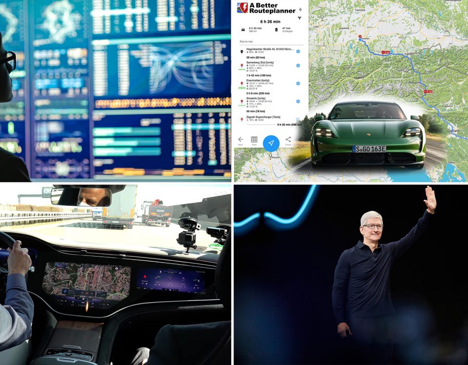 Mittwoch Kompakt: EQS & Hyperscreen, Teslas 5. Kolonne, Tim Cook über Apple Car und Elon Musk, wenn Elektroautoskeptiker Stromer "testen"