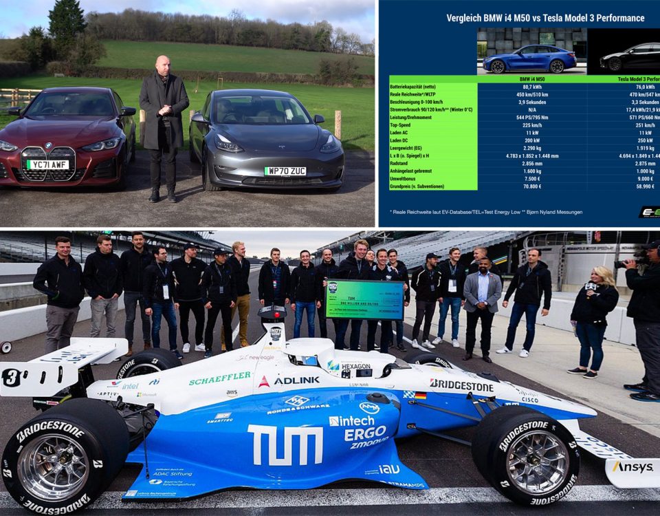 Dienstag Magazin: Tesla Fanboi testet BMW i4 M50. TUM-Renner wird KI-Vizeweltmeister. Solid-State Battery mit Elastomeren. 4680er-Batterien im Model Y?