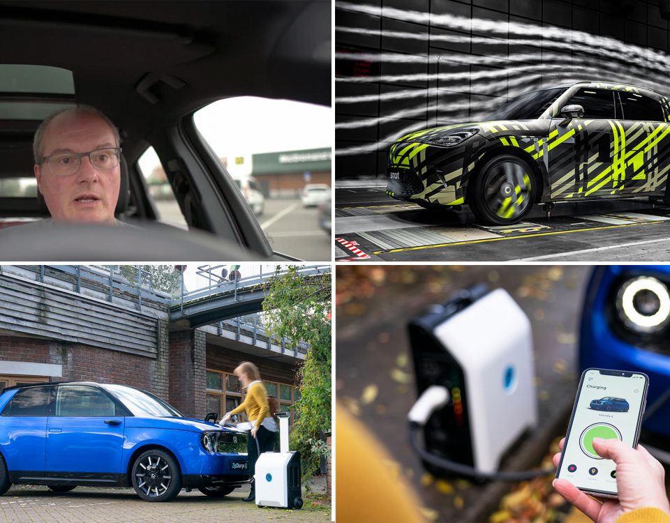 Freitag Magazin: Nie mehr einen deutschen Stromer. Erste smart #1 Bilder. ZipCharge Go, der elektrische Reservekanister. Demonstrations-Lkw-Ladepark von Daimler und Netze BW.