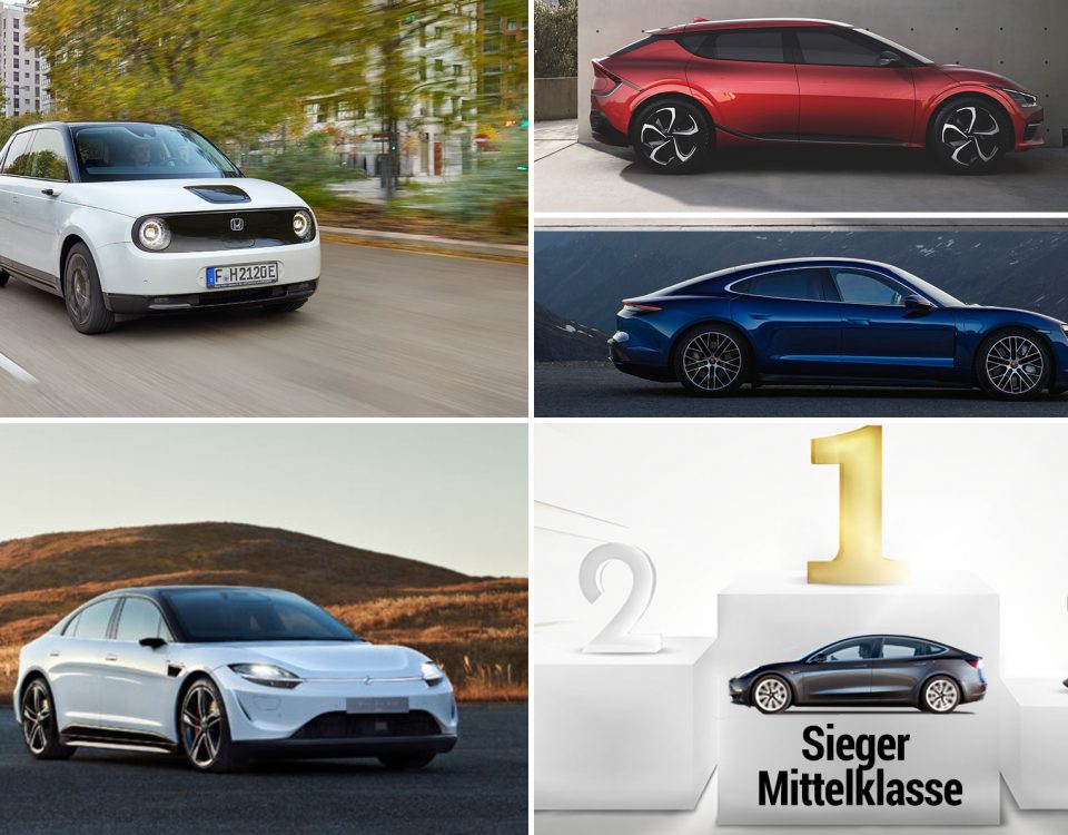 Dienstag Magazin: Wo der Kia EV6 den Porsche Taycan schlägt. Tesla Grünheide schon wieder gestoppt. Model 3 führt deutsche Mittelklasse an. Sony und Hondas Joint Venture.