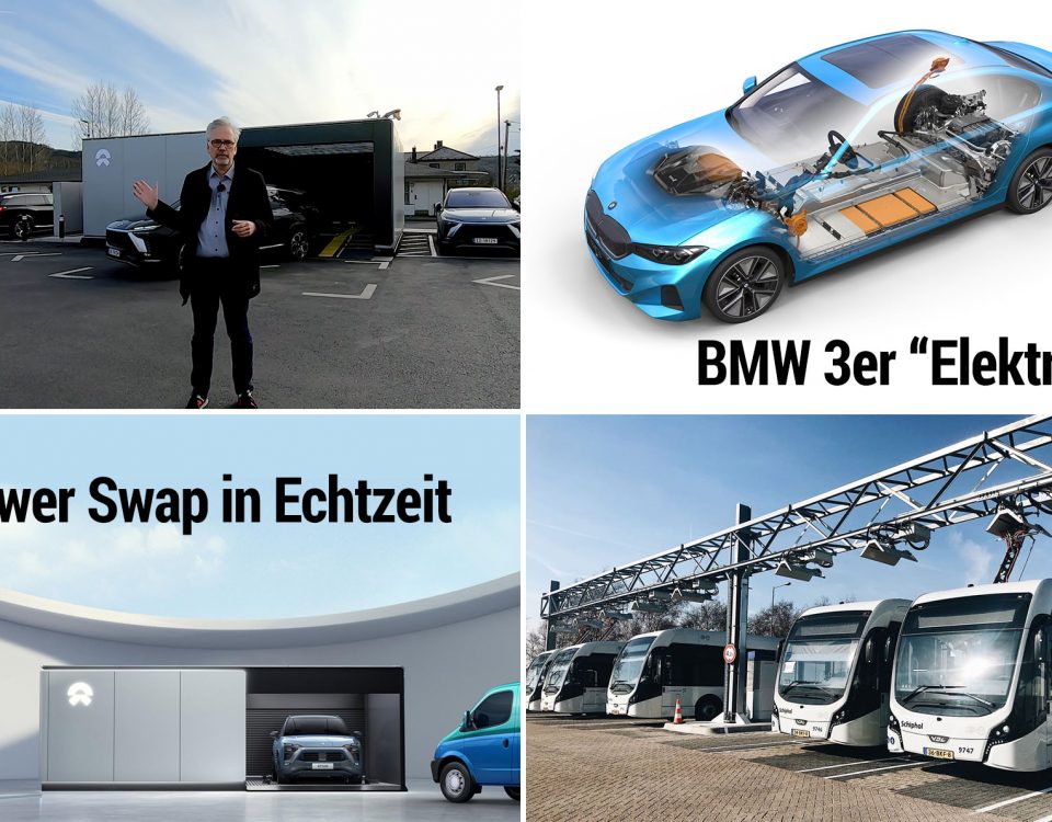 Freitag Magazin: NIOs Batteriewechsel "Power Swap" in Echtzeit! BMW legt den elektrischen 3er auf. Heliox erreicht Meilenstein bei der CaaS-Schnelllade-Infrastruktur.