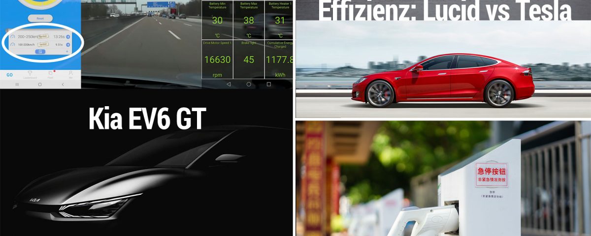 Freitag Magazin: Kia EV6 GT – 585 PS für die Dynamiker. Lucid baut Effizienzvorsprung gegenüber Tesla aus. AlixPartners: E-Autoindustrie bleibt vorerst krisenfester.