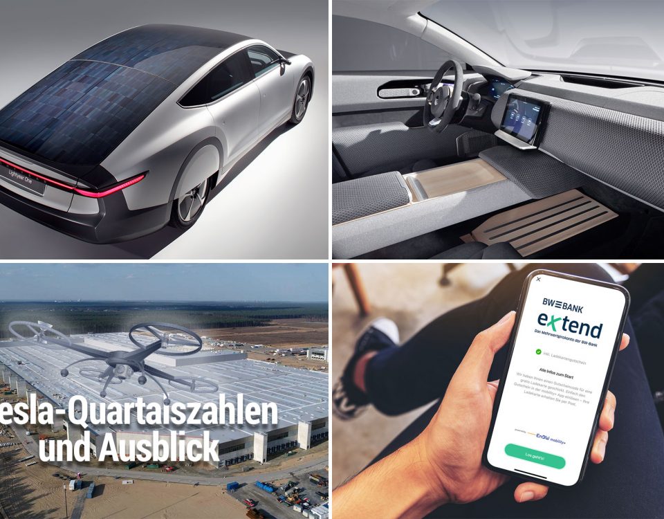 Montag Magazin: Tesla-Achterbahn nimmt Fahrt auf. Ove Kröger zeigt den Lightyear One. Günstigerer EnBW-Ladetarif für BW-Bankkunden. NHTSA verschärft Verbrauchsvorschriften bei Verbrennern.