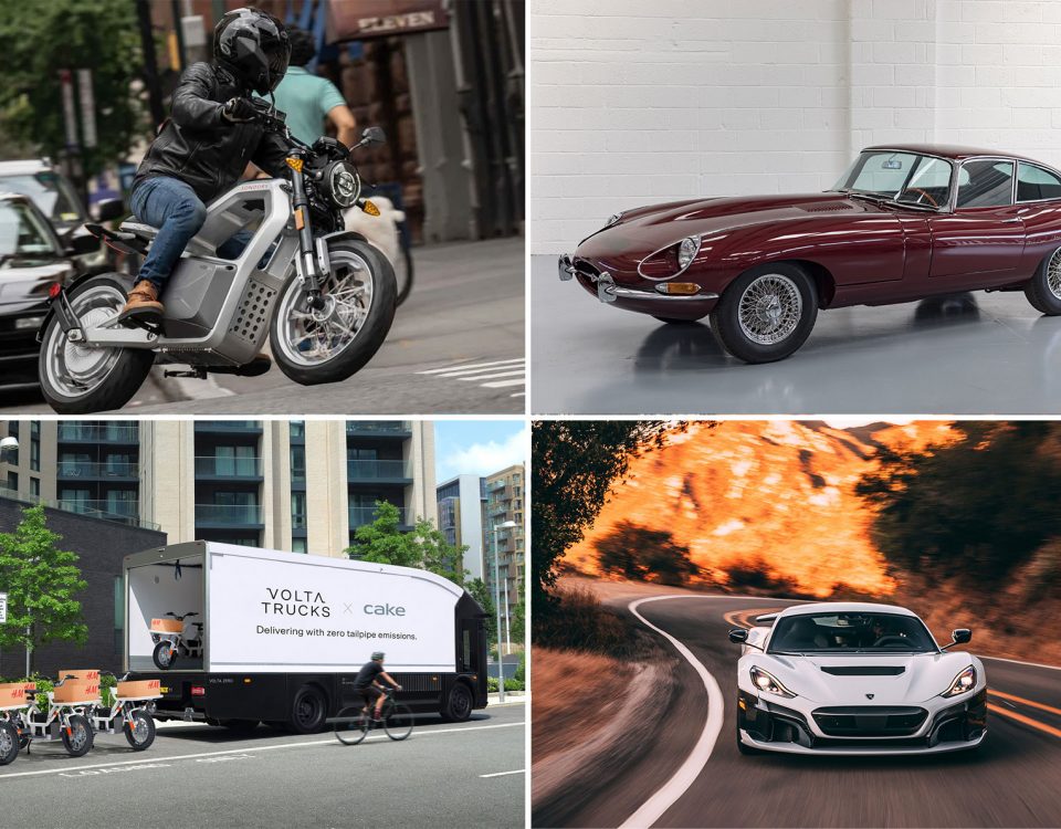 Mittwoch Magazin: Sondors Metacycle – Designerstück, aber für wen? Volta-Trucks & Cake. Rimac Nevera knackt Top-Speed-Weltrekord. Jaguar E-Type "Elektro".