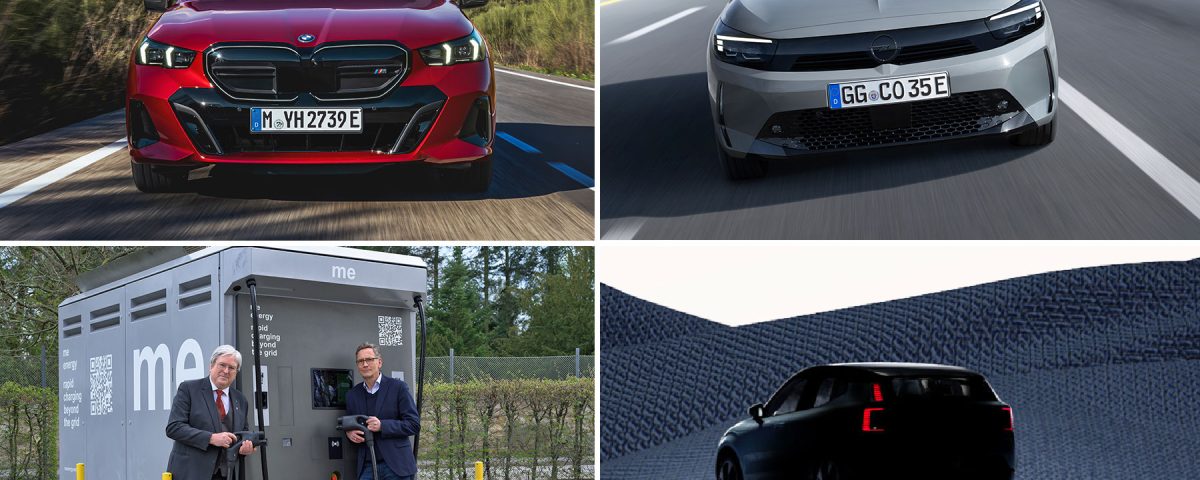 Donnerstag Magazin: BMW i5 Weltpremiere. Modellpflege – Opel Corsa Electric. Schilda, Brandenburg. Volvos EX30 mit Mini-CO2-Fußabdruck.