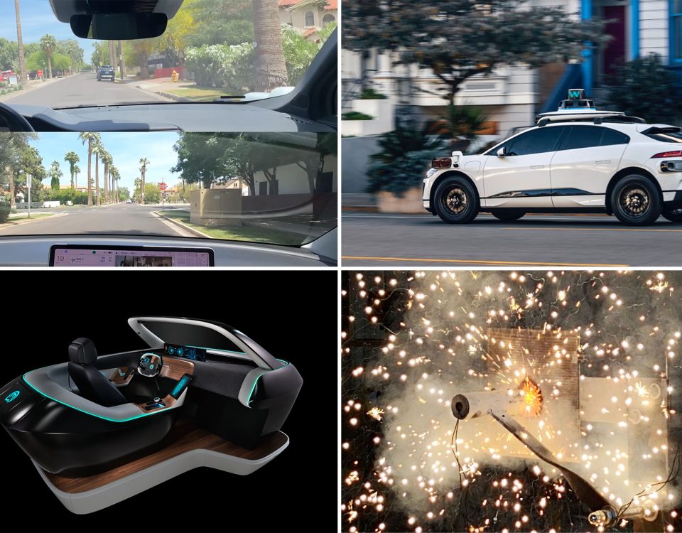 Montag Magazin: Waymo vs Tesla im Shoot-Out. Marquardt DemoCar 2.0: Auto als "Mobiles Wohnzimmer". Envalior stellt sich auf der Battery Show 2023 vor.