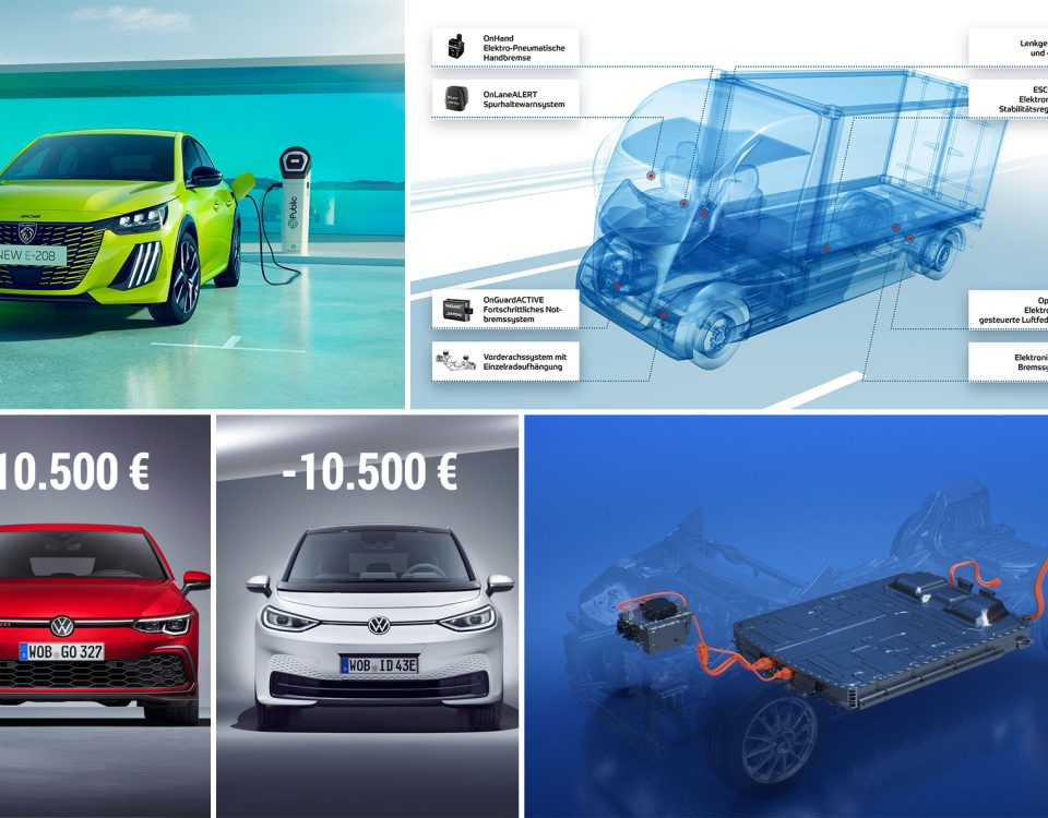 Freitag Magazin: Elektroautos und Wertverlust am Beispiel VW. Stellantis‘ neue EV-Plattform. PEUGEOT e-208 2024. Volta Trucks setzt auf ZF.