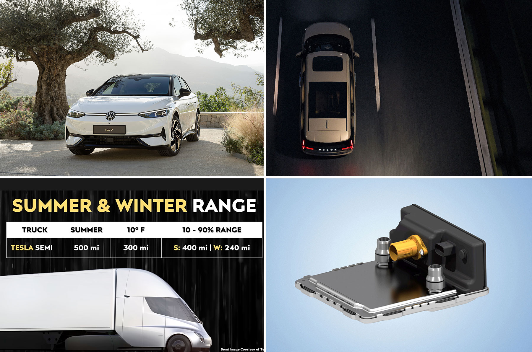 Freitag Magazin: Tesla Semi – Reichweitenverluste im Winter. VW ID