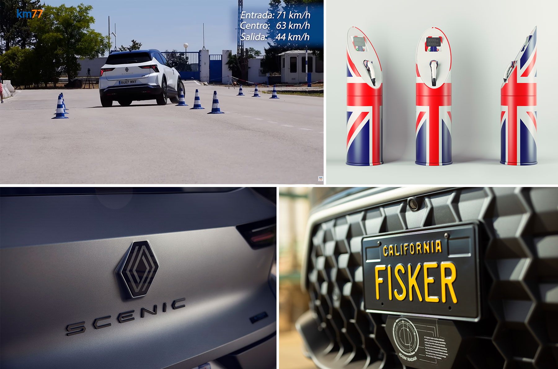 Freitag Magazin: Renault SCENIC E-Tech im Elchtest. UK-Elektromobilität läuft wieder an – BMW stärkster Tesla-Verfolger. Fisker bittet um Freigabe für "Ocean-Räumungsverkauf".